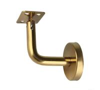 Support Main Courante Acier 304 Or 60mm Support Main Courante(Bend) | Acier SUS304 premium, finition or, résistant humidité, érosion, longue durée de vie