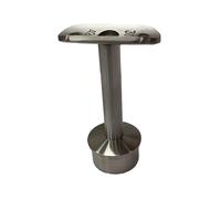 Support main courante Courbé poteau Pour tube de diamètre 42.4 x 2mm inox A2 satiné