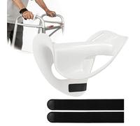 Support Maintien Main Gauche pour Déambulateur pour Personnes Âgées, Fixation Universelle de Maintien du Bras pour Déambulateur avec Sangles Double Antidérapantes, Attelle de Main pour Patients AVC