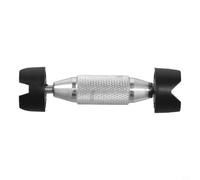 Support Manche Guitare 80mm Double Encoche Précis | Alliage pour durable, 80mm longueur, léger 33g, anti-dérapant, idéal réparation luthier