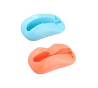 Support Manette Ergonomique pour Switch 2 ABS Support Manette | Taille compacte 12x7x6cm, léger et portable, idéal , compatible Switch 2, design minimaliste(Blue and Red)