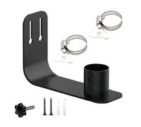 Support Mangeoire Oiseaux pour Clôture - Métal Résistant Aux Intempéries Et Anti-UV,Support de Mangeoire pour Extérieur Solide,pour Poteau Jardin arrière-Cour Patio Cour