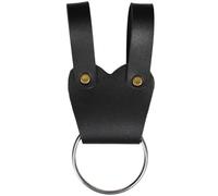 Support médiéval pour hache hache tomahawk ceinture anneau cintre épée grenouille GN (noir)