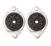 Support Métallique 9 Broches pour Tube D’amplificateur Guitare | Montage sur Châssis Bride, Installation Facile, Maintien Sécurisé, pour Entretien et Réparation D’amplis à Tubes