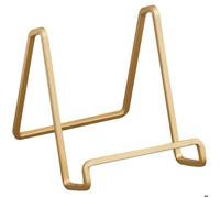 Support Métallique Carré pour Plaque, Livres, Photos et Assiettes, Chevalet Pratique de 4 Pouces
