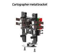 Support métallique CNC pour capteur de nivellement de scanner IDM de cartographe pour imprimante 3D VORON 2.4/Trident Beacon 6061Aluminium