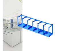 Support métallique durable pour bouteilles d'oxygène - Support de sol pour bouteilles de gaz médicaux, support robuste pour usage domestique et clinique, solution de rangement pour bouteille