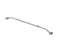 Support métallique pour bâche plate réglable 100-155 cm remorque support de bâche arceau
