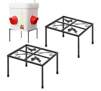 Support métallique pour la fontaine et la mangeoire à boire - étagère en fer pour poulets | Base de soutien pour les cubes et les barils, accessoire résistant pour les coraux de poulet, les stylos et