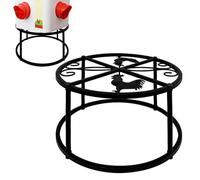 Support métallique pour la fontaine et la mangeoire à boire - étagère en fer pour poulets | Base de soutien pour les cubes et les barils, accessoire résistant pour les coraux de poulet, les stylos et