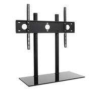 Support meuble TV 32 à 65 pouces LCD LED OLED QLED 50kg Art noir