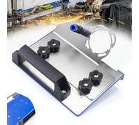 Support Meuleuse d'Angle Pour Coupe Chanfrein À 45° Carrelage - Type 100 Avec Tapis Antidérapant Bleu - Accessoire Pour Coupe