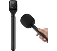 Support Mic Flag Station pour Dji Mic 1/2,Rode Wireless Go II Adaptateur manuel avec protection contre le vent,support de microphone sans fil pour DJI Osmo Pocket 3 Mic 2