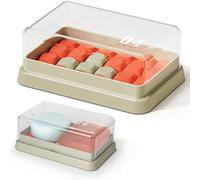 Support minimaliste pour barre de shampooing transparent avec plateau de vidange - Compatible avec Dr. Squatch, Duke Cannon et grandes barres de savon - Conteneur de rangement double couche avec