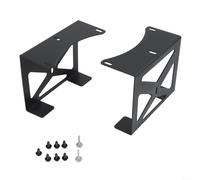 Support minimaliste sous bureau pour console de jeu PS5 avec cadre en métal robuste pour maintenir une configuration propre et la sécurité de l'appareil