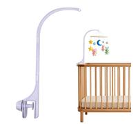 Support Mobile Bébé, Potence de Mobile pour Berceau ou Table à Langer, Support pour Bébé en Plastique Sûr, Facile à Installer, Idéal pour Carillons, Jouets Suspendus