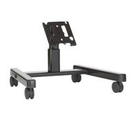 Support mobile Chief MFQUB Support mobile robuste avec hauteur réglable et montage VESA 100x100 à 700x400mm, compatible avec les écrans de 30-55