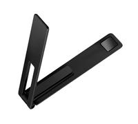 Support Mobile - D'aluminium Et Acier Inoxydable 5,5X1X0,4Cm | Étui de béquille de téléphone avec Mini Conception Pliable, béquille de téléphone pour Bureau, Support magnétique adhésif Portabl