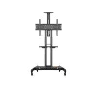 Support Mobile de télévision intégré Verticale sans Montage au Sol pour téléviseur à Roue(AVA1500)