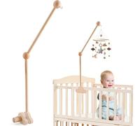 Support mobile en bois pour lit de bébé, table à langer, support de sonnette, carillon de lit