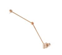 Support mobile en bois sans danger pour bébé avec bras en forme de nuage - Support à hochet à suspendre pour berceau