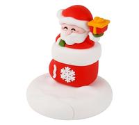 Support mobile Père Noël et bonhomme de neige pour fêtes de Noël avec angles réglables pour plus de commodité