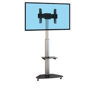 Support mobile pour écran TV 37''-75'' Hauteur 120-180cm