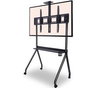 Support mobile réglable pour tableaux blancs et téléviseurs interactifs, roue de verrouillage à 360° pour la stabilité, idéal pour la maison, le bureau et la salle de classe