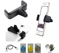 SUPPORT MOBILE SMARTPHONE-GPS-MP4 AVEC OUVERTURE/EXTENTION DE 5,5 À 8 CM POUR BOUCLES D'AIR HORIZONTALE ET VERTICALE COMPATIBLE AVEC L AND R OVER Discovery Sport 2.0 eD4 150 CV 2WD SE