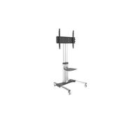 Techly ICA-TR156 Support TV mobile 50-92" jusqu'à 70kg étagère AV réglable