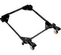 Support mobile VEVOR, supporte jusqu'à 650 lbs, extensible de manière flexible de 12 "x12" à 36 "x36", base universelle durable avec roulettes pour l'équipement d'atelier de bois, les scies à ruban et