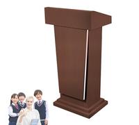 Support moderne en métal avec design incliné et ample Sto - Idéal pour l'église, la salle de classe, la conférence et les présentations de professal