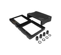 - Support moniteur avec tiroirs - bureau - jusqu'à 32 pouces - noir