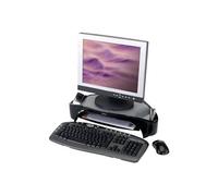 Fellowes Smart Suites Plus - Pied - pour écran plat - noir, argent - Taille d'écran : 21"