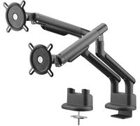 One For All – Support moniteur Dynamic – Double bras VESA 100 – 13–32'' – 8kg – Réglable – Noir