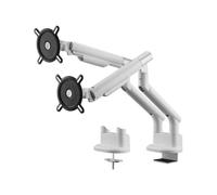 Support moniteur ONE FOR ALL DM7220 bras double VESA 100 13-35 10 kg Blanc