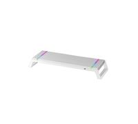 Mars Gaming Support moniteur MGS-ONE Chroma RGB ajustable support smartphone/tablette USB 2.0 Blanc