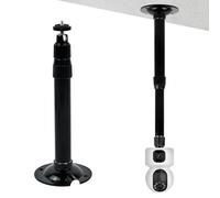 Support Montage Extensible Caméra Sécurité CCTV, Support Camera d'angle Surveillance Exterieur, Télescopique Réglable de 20 à 40cm, Montage Mural et Montage au Plafond, pour Cameras VidéOsurveillance