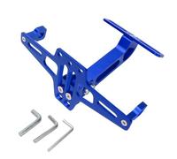 Support Montage Plaque Moto, Modification Moteur | Support Plaque d'immatriculation Moto Support Universel Alliage D'aluminium Pour Permis Arrière Moto, 1 Pièce