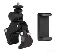 Support Montage pour moto 360° Aluminium 15-35mm Anti-Rayures(C)