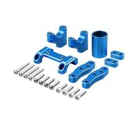 Support Montage Rehausseur Moto Surron Support Tube Direction Renfort Cadre Pour Sur-Ron Pour Light Pour Bee XS L1E Pour Segway X160 X260 Collier Fixation Rehausseur Guidon(Blue Handlebar)