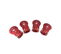 Support moteur 16 mm, support rouge, tube de serrage for bras de quadricoptère, multicoptère DIY(4 pcs)