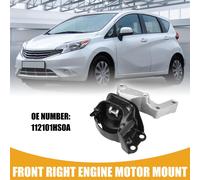 Support Moteur Avant Droit N¡ã112101Hs0A-Support De Couple Avant Droit Pour Nissan Versa 2012-2019-MšŠtal Couleur ArgentšŠe-1 Piššce