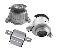 Support moteur Convient pour Benz W204 C63 AMG A2042405117 A2042401617 A2122401018 ensemble de supports de moteur et de boîte de vitesses Support de transmission