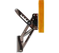 Support moteur Hors-Bord Inox Cape Horn escamotable bois 25CV