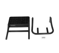 Support Moteur Hors - Bord pour Bateau Gonflable 4HP, Kit Fixation Moteur en ABS Noir - Durable, Stable, Installation Facile pour Kayak de Pêche et Bateaux Pneumatiques