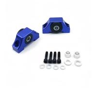 Support moteur,Kit Support Moteur Kit de montage de couple de moteur de voiture adapté pour Honda Civic EG EK D15 D16 B16 B20 1992-2001 Kit de montage de moteur en aluminium(Blue)