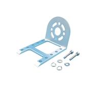 Support Moteur pour Catamaran RC Moteurs sans Balais 36 Mm 40 Mm - Bracket Moteur Coque Double Cat avec Vis De Fixation(Silver)