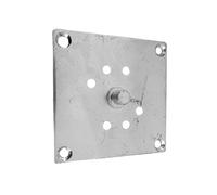 Support moteur secours AOK- Plaque 100 x 100 + vis