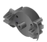 Support moteur Simu tunnel Coffrelite ZF - Motorisation 45 mm